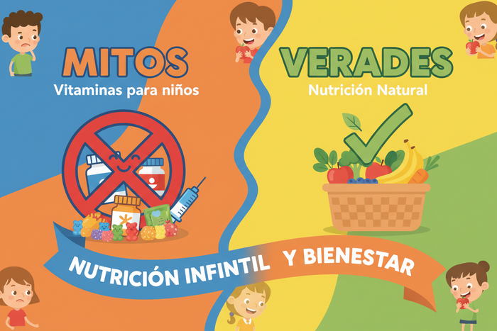 Mitos y verdades sobre las vitaminas infantiles: lo que realmente necesitas saber