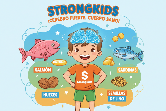 Omega 3 y DHA: ¿Por qué son importantes durante la infancia?