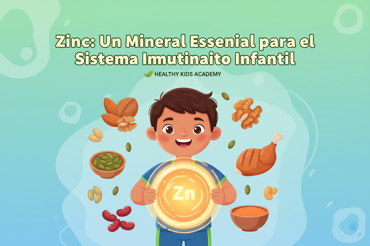 Zinc: un mineral esencial para acompañar el sistema inmunitario infantil