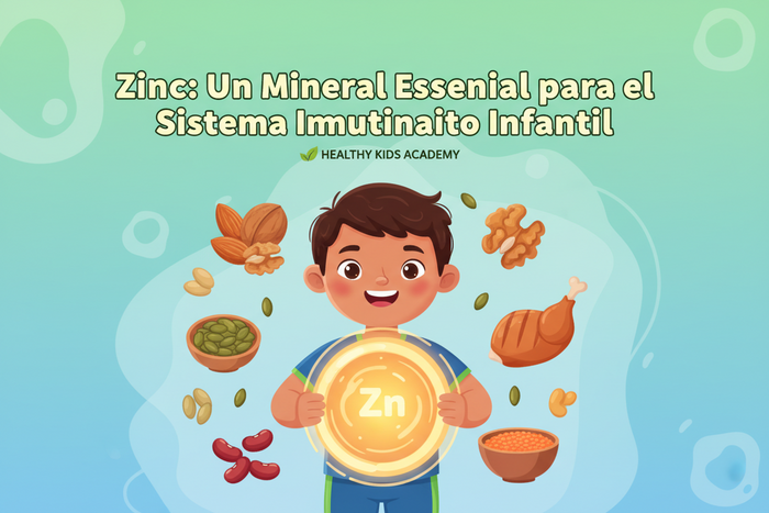 Zinc: un mineral esencial para acompañar el sistema inmunitario infantil