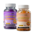 Pack 2x Gomitas Multivitamínicas Infantil con Omega3 Strongkids Naranja-Berries