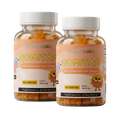 Pack 2x Gomitas Multivitamínicas Infantil con Omega3 Strongkids Naranja